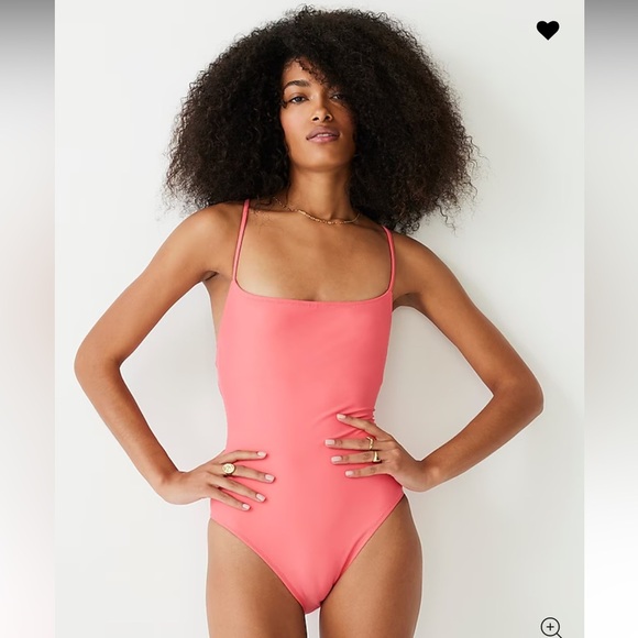 J. Crew Pink One Piece Bikini Size 16 - Picture 1 of 6